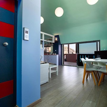 Villa Menelaos Penthouse モコロス エクステリア 写真