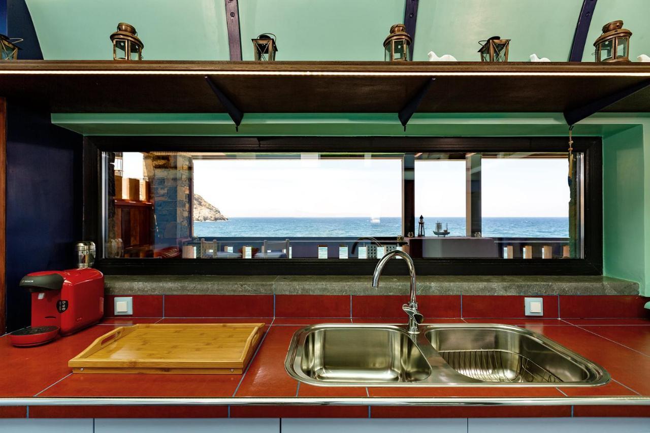 Villa Menelaos Penthouse モコロス エクステリア 写真