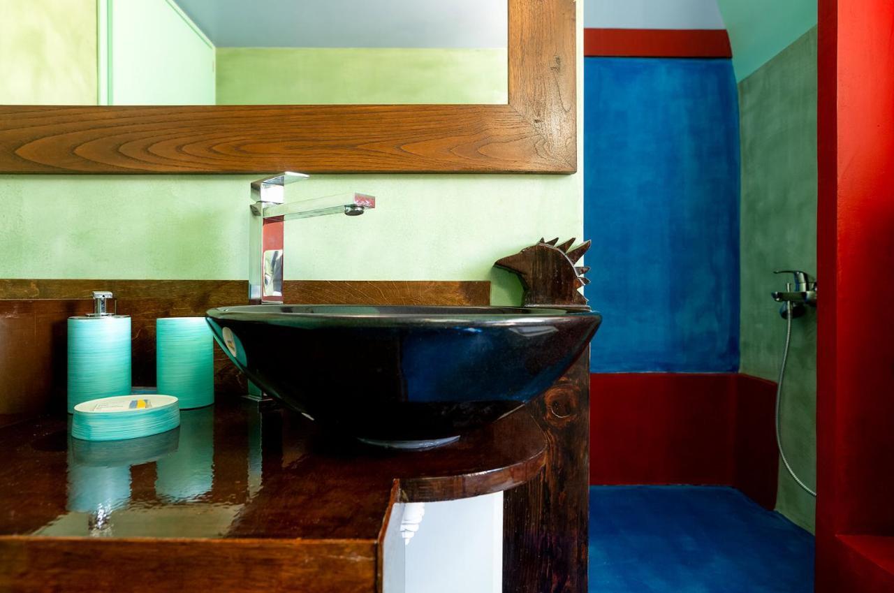 Villa Menelaos Penthouse モコロス エクステリア 写真